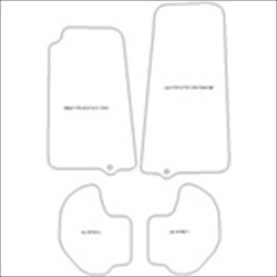 Jaguar XKR LHD Car Mats